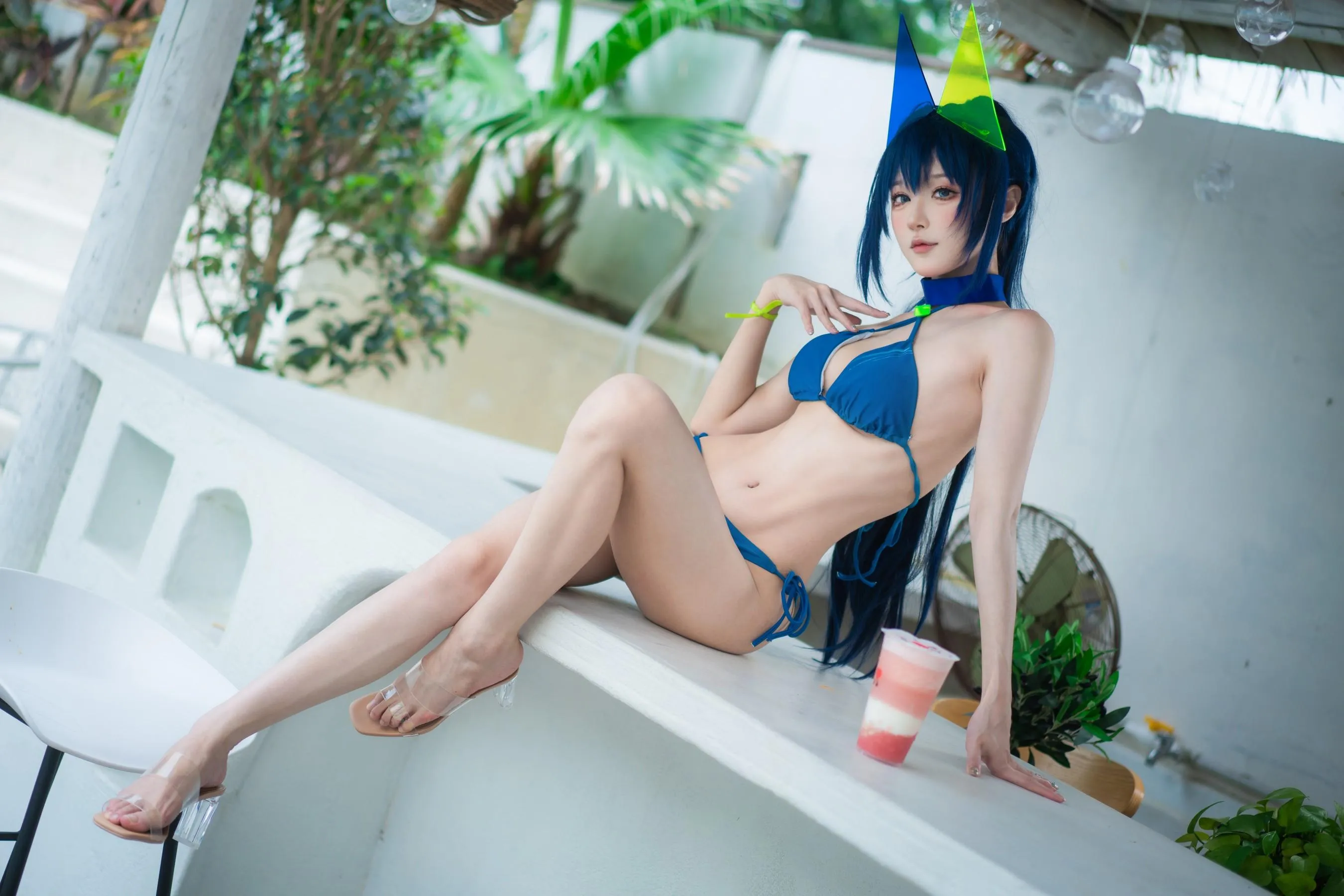 阿包也是兔娘 – NO.79 花园泳装 [37P]插图6
